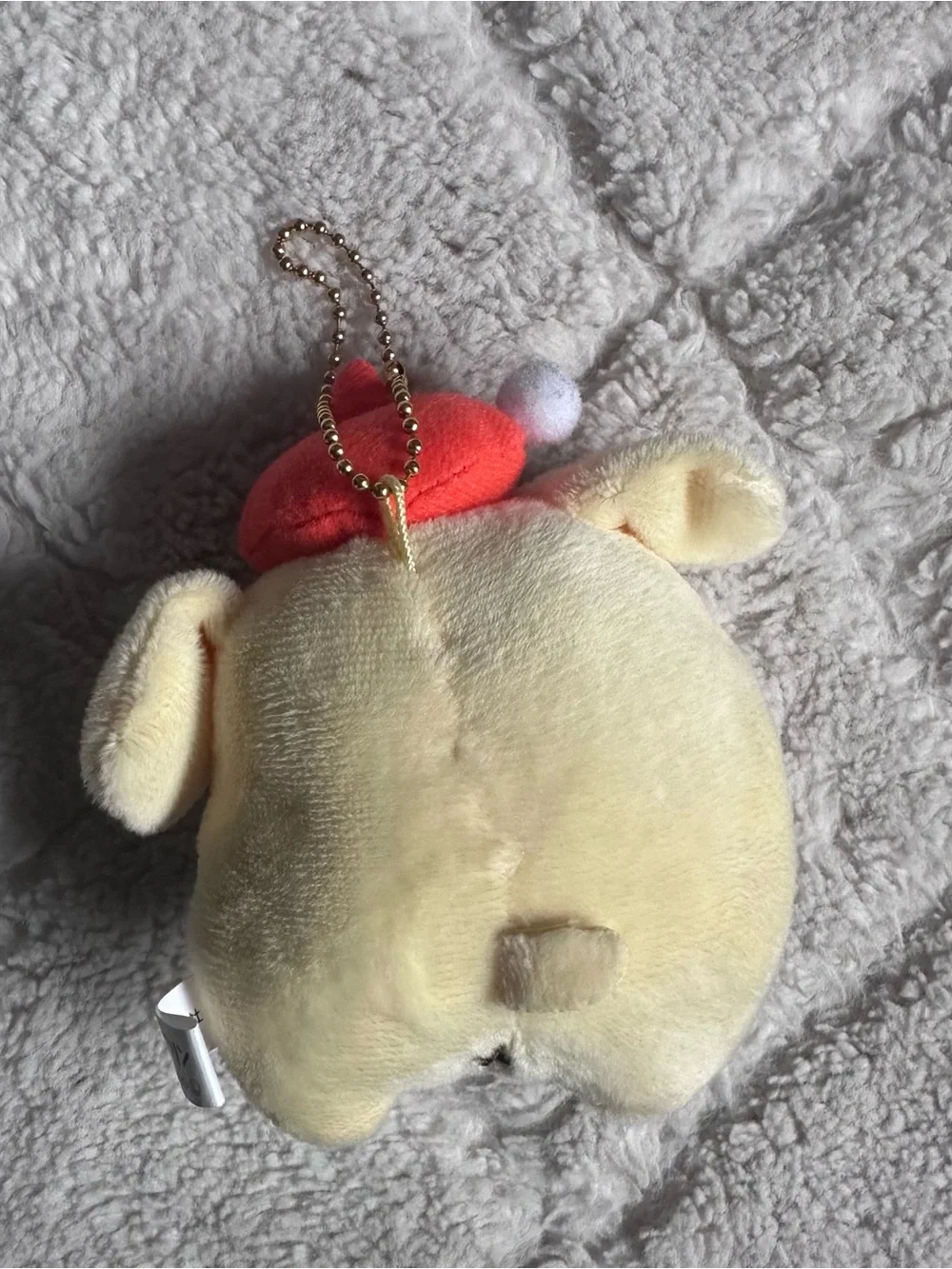 Sanrio | Furyu Pompompurin Strawberry plush keychain